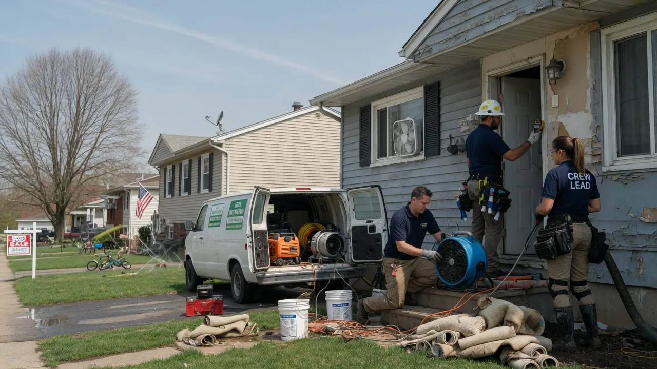 Flood Cleanup in Jessie, ND near me